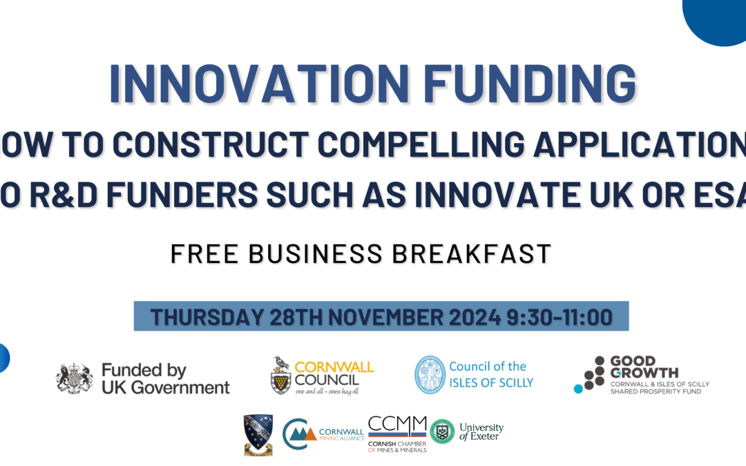 How to construct compelling grant applications: Free training session